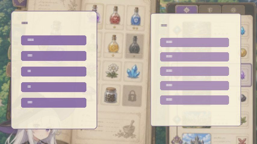 魔女秘药 操作界面 内容截图 4